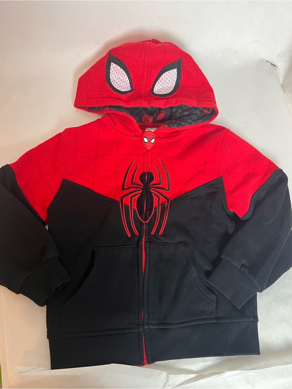 Spider-Man Kids Hooded Zip-Up Jacket